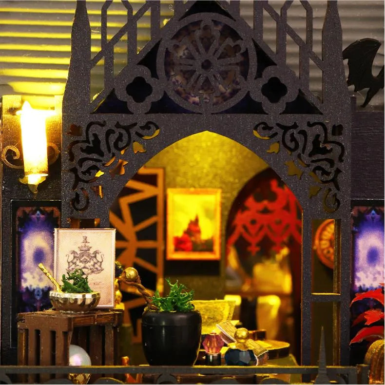 Arched Doorways & Patterned Windows — Holo Magic City II DIY Mini House Kit ｜DIY Miniature Kit