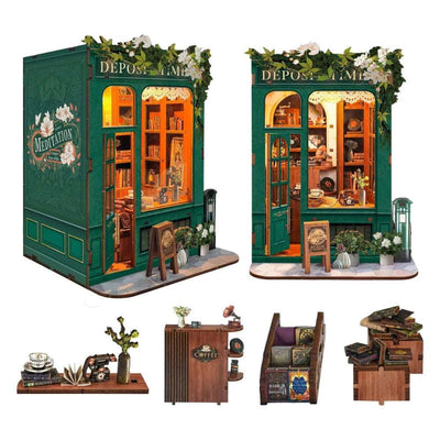 Moments In Time DIY Book Nook Kit - Whispers Between the Shelves - ROCOXIA