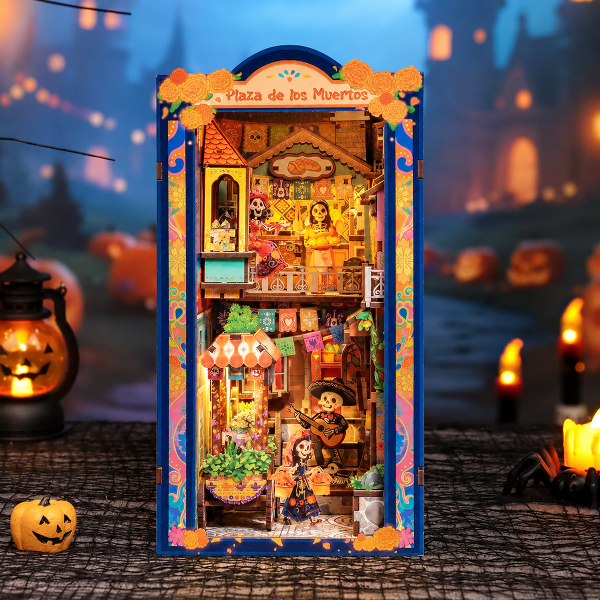 Plaza de los Muertos DIY Buchnischen-Bausatz