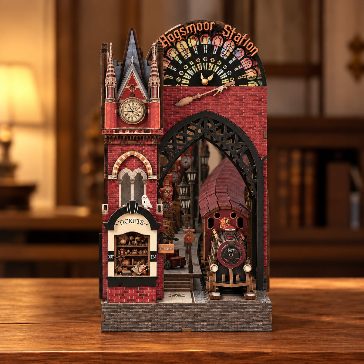 Hogsmoor Station DIY Book Nook Kit