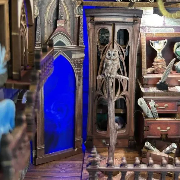 Mysterious Swirling Magic Portal Door — Magic Studio DIY Book Nook Kit