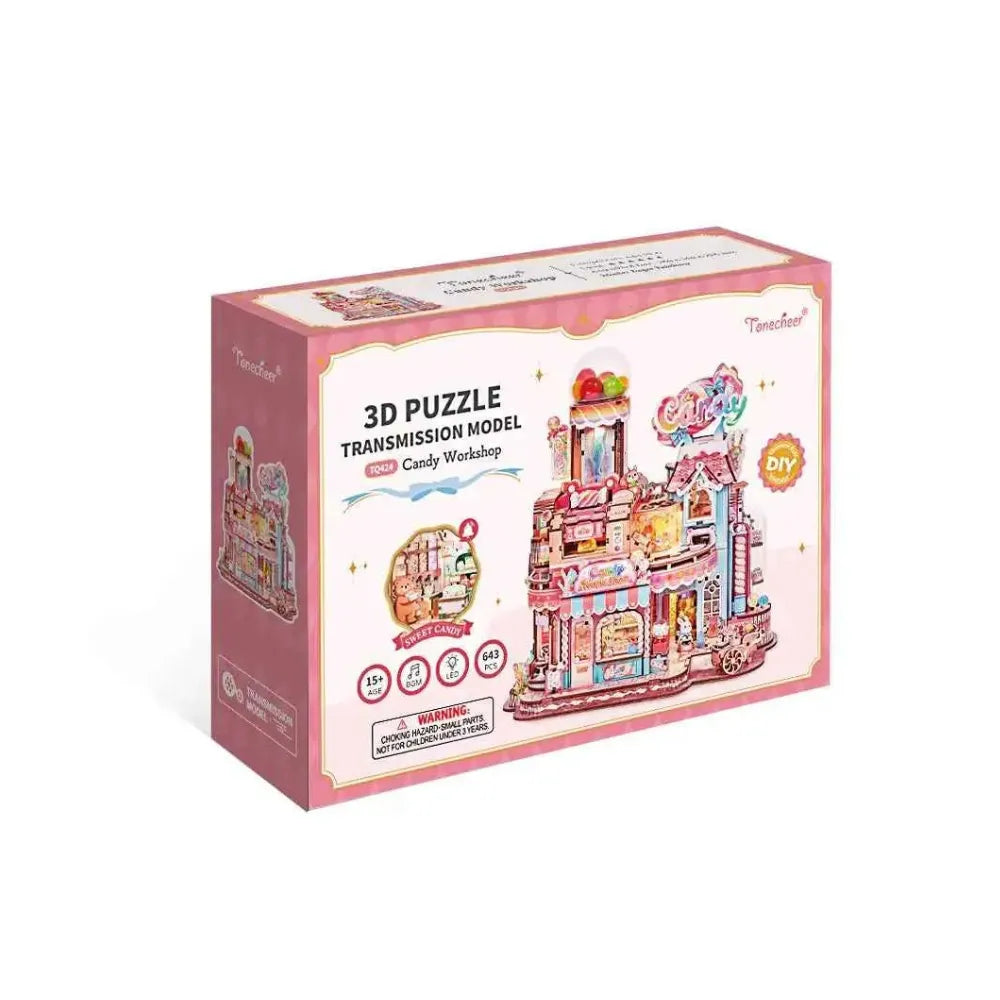 Candy Workshop DIY 3D Puzzle Transmission Model Kit - ROCOXIA
