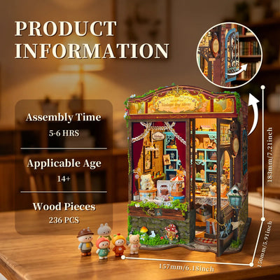 Dreamy Fairy Tale House DIY Miniature Kit - ROCOXIA