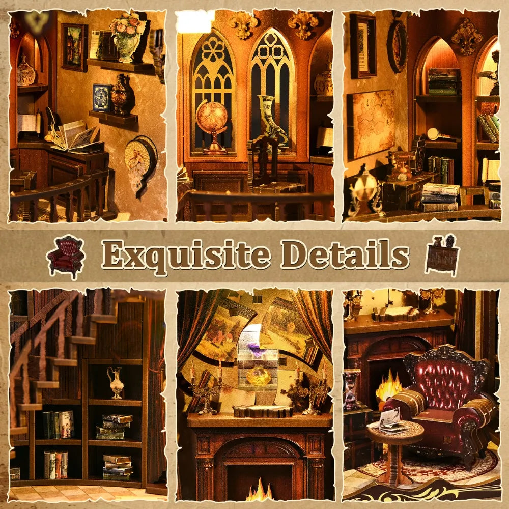 Little Details, Many Stories — Ancient Rhyme Library DIY Book Nook Kit