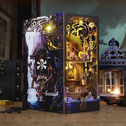 Aden Pirate Ship DIY Book Nook Kit - ROCOXIA