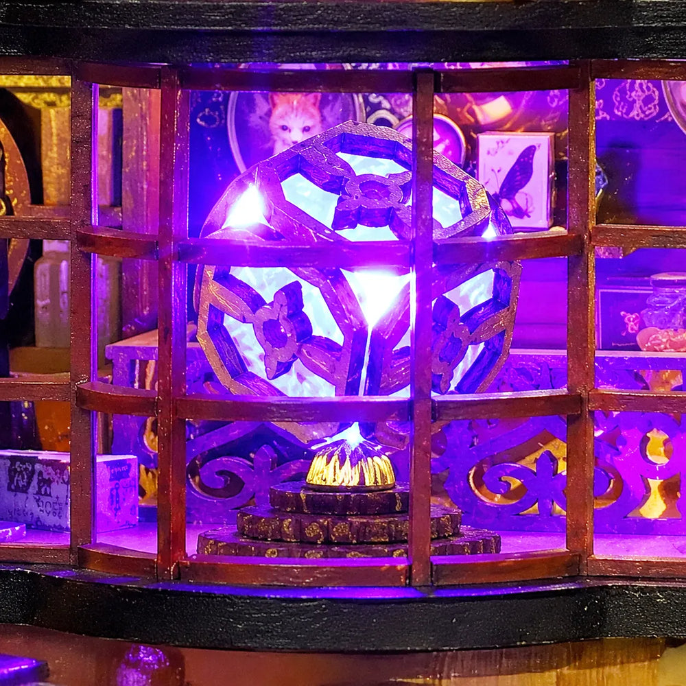 Unlock the Magic Glow — Magic Treasure House DIY Miniature Dollhouse Kit