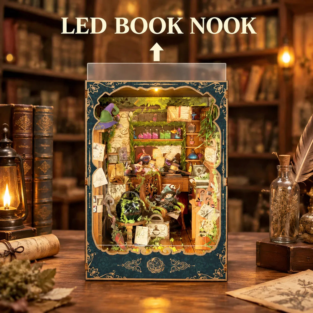 Clear Protective Dust Cover — Alchemy Diary DIY Book Nook Kit