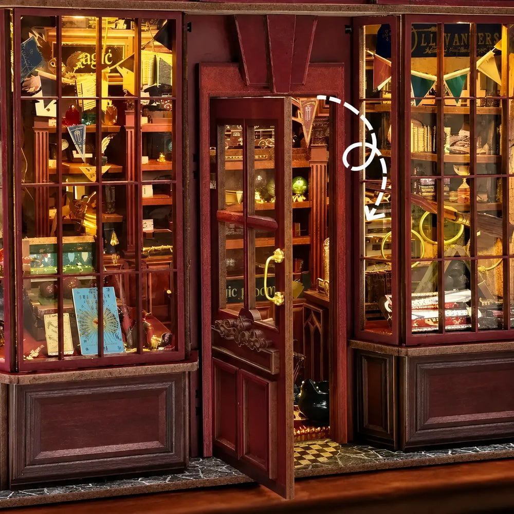 A Tiny Door That Really Opens — Magic Boutique DIY Book Nook Kit