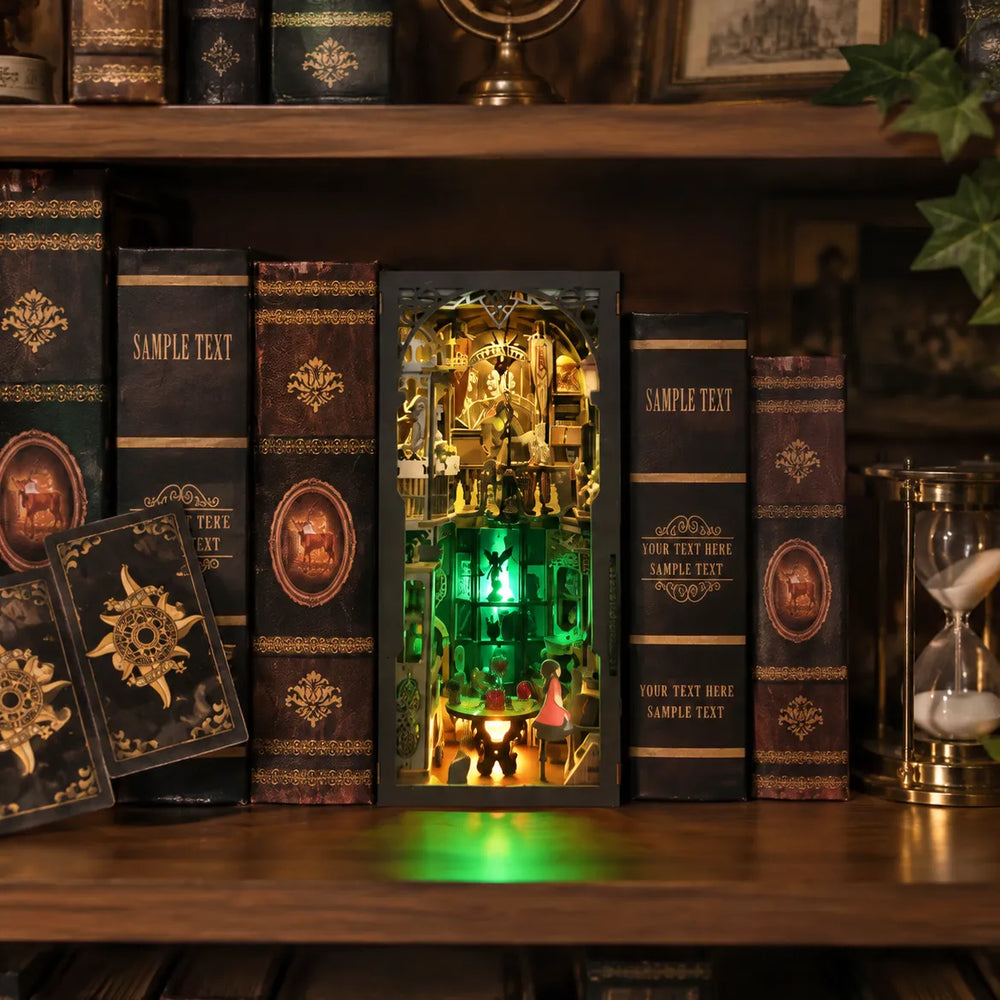 A Charming Shelf Display — Tarot Divination Society DIY Book Nook Kit