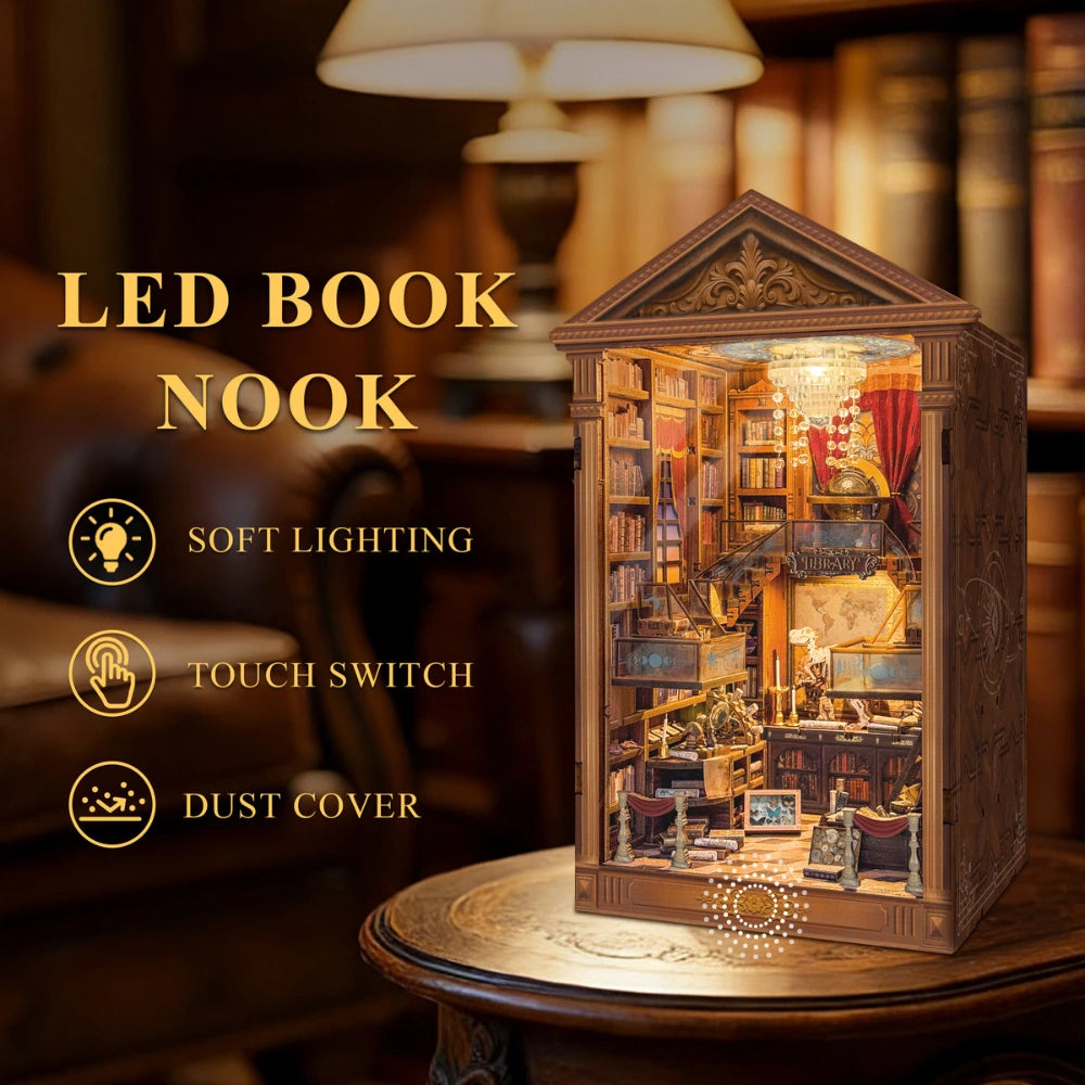 Reading Hall DIY Book Nook Kit - ROCOXIA