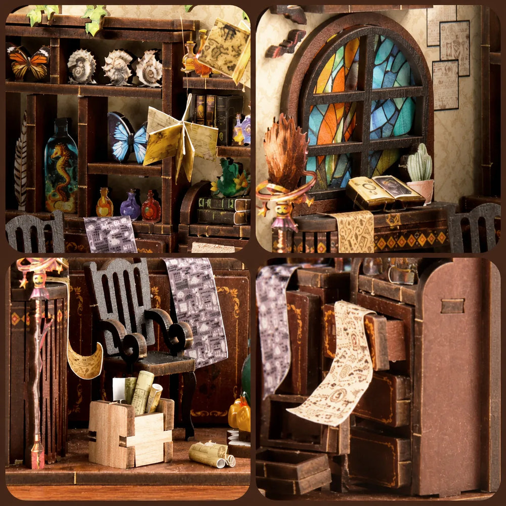 Enchanted Woodland Details — Magic Potion Workshop DIY Mini House Kit | DIY Miniature Kit