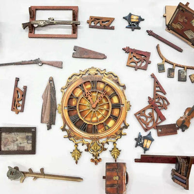 Rocoxia Chimes of Mystery DIY Book Nook Kit (Dust cover included) - Rocoxia