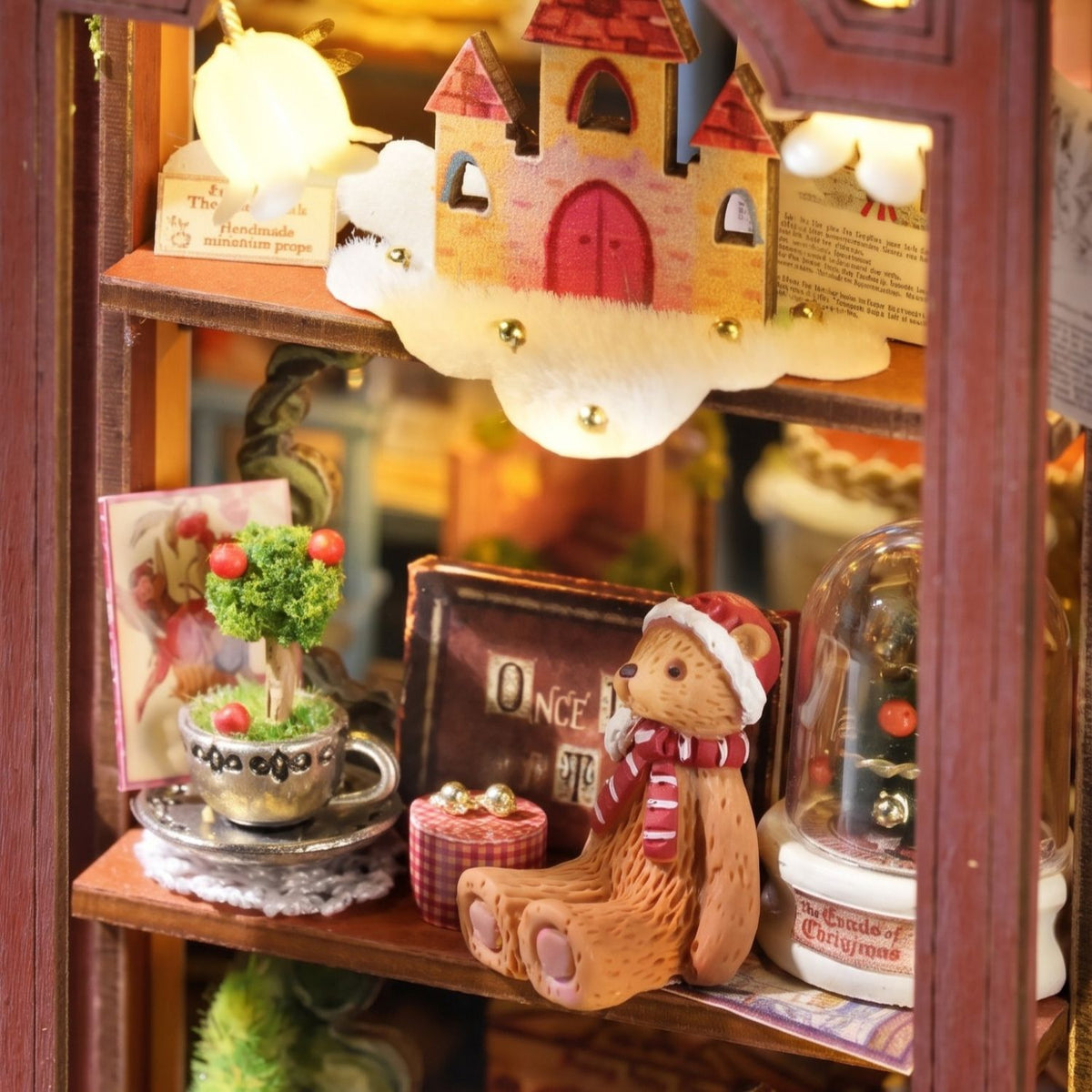Kit Maison Miniature Bricolage "Maison Merveilleuse Conte de Fées" l Kit Miniature DIY