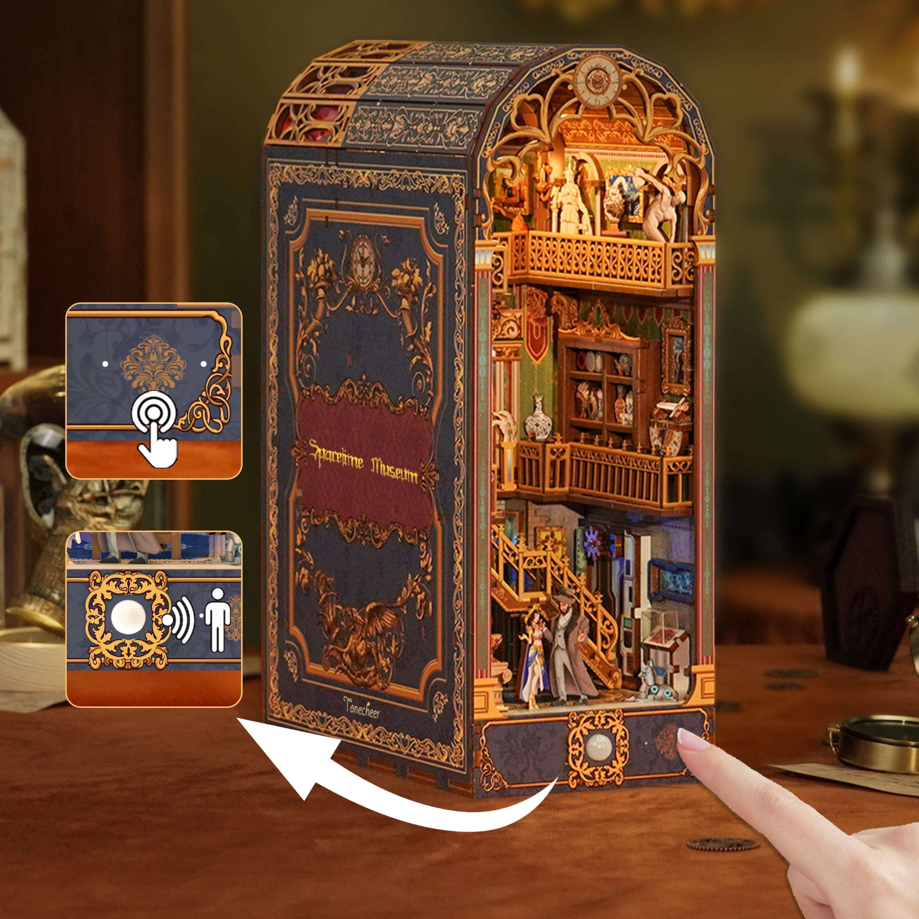 Spacetime Museum DIY Book Nook Kit - ROCOXIA