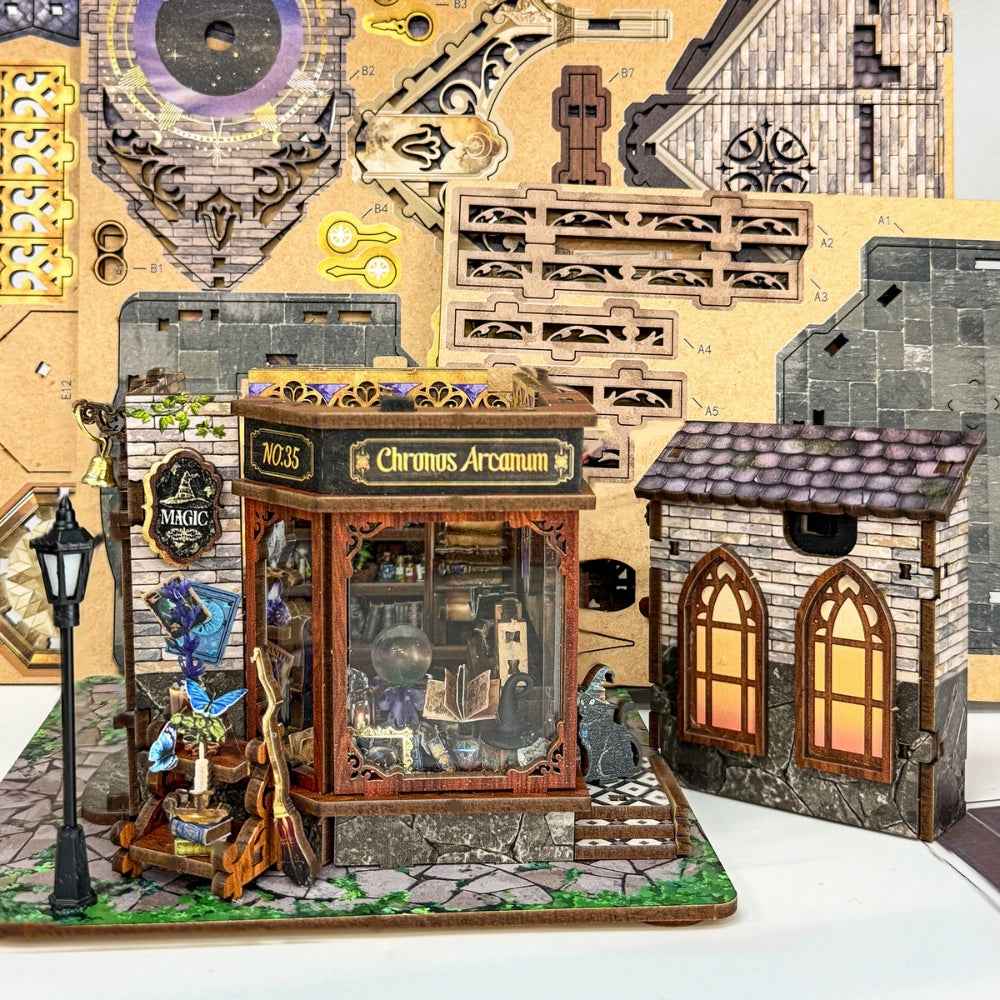 Time Magic Club DIY Mini House Kit l DIY Miniature Kit