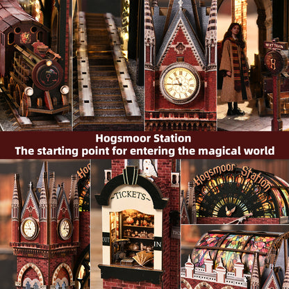Hogsmoor Station DIY Book Nook Kit