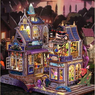 The Gate of the Secret Realm DIY Mini House Kit l DIY Miniature Kit - ROCOXIA