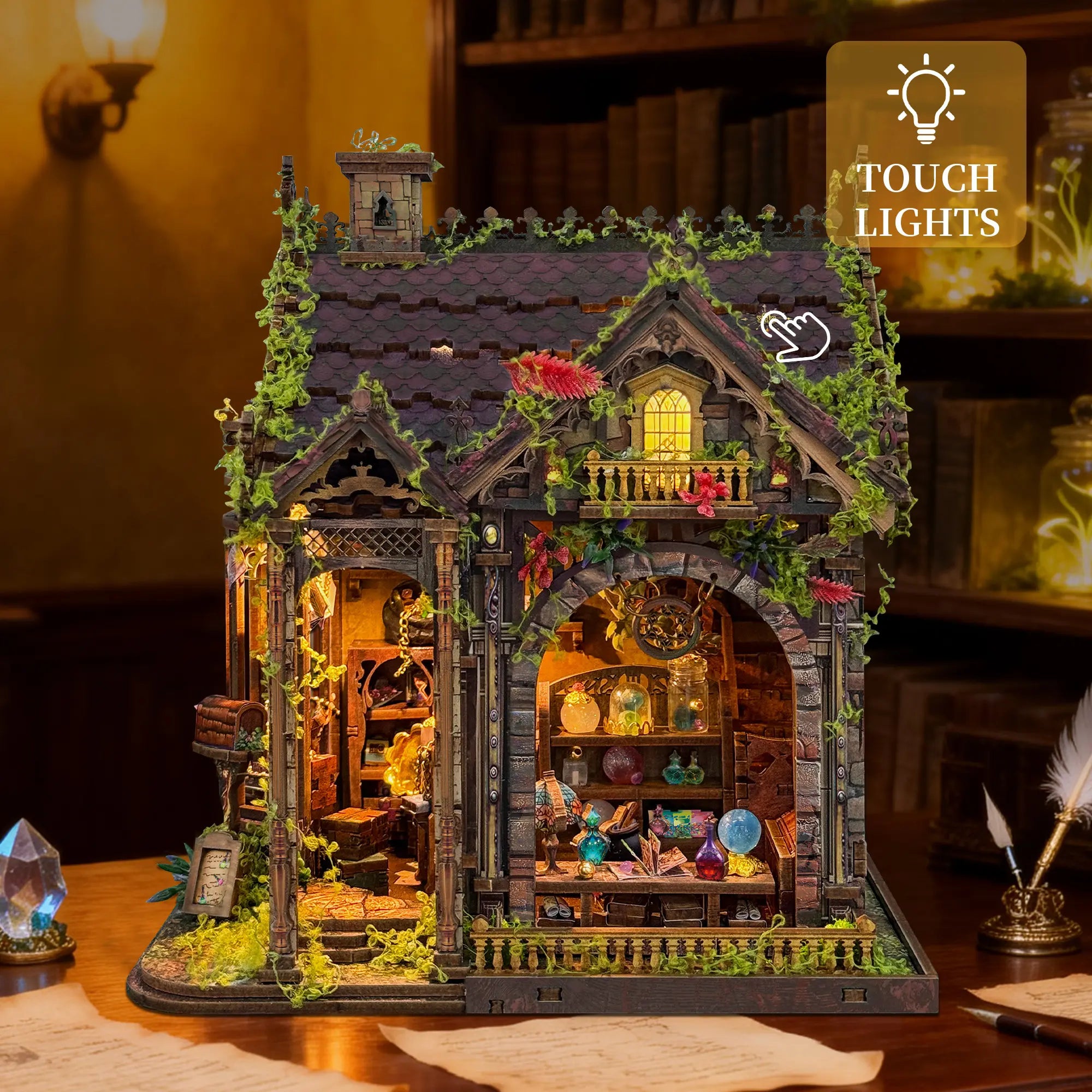 Myriad Realms Club DIY Mini House Kit l DIY Miniature Kit