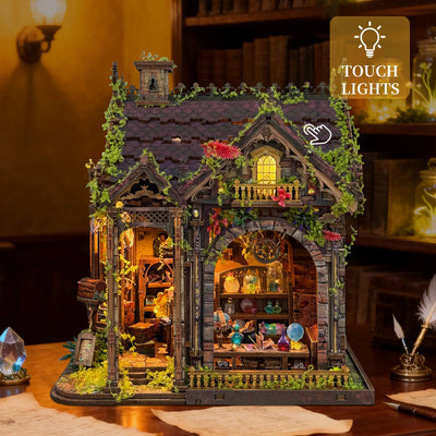 Myriad Realms Club DIY Mini House Kit l DIY Miniature Kit