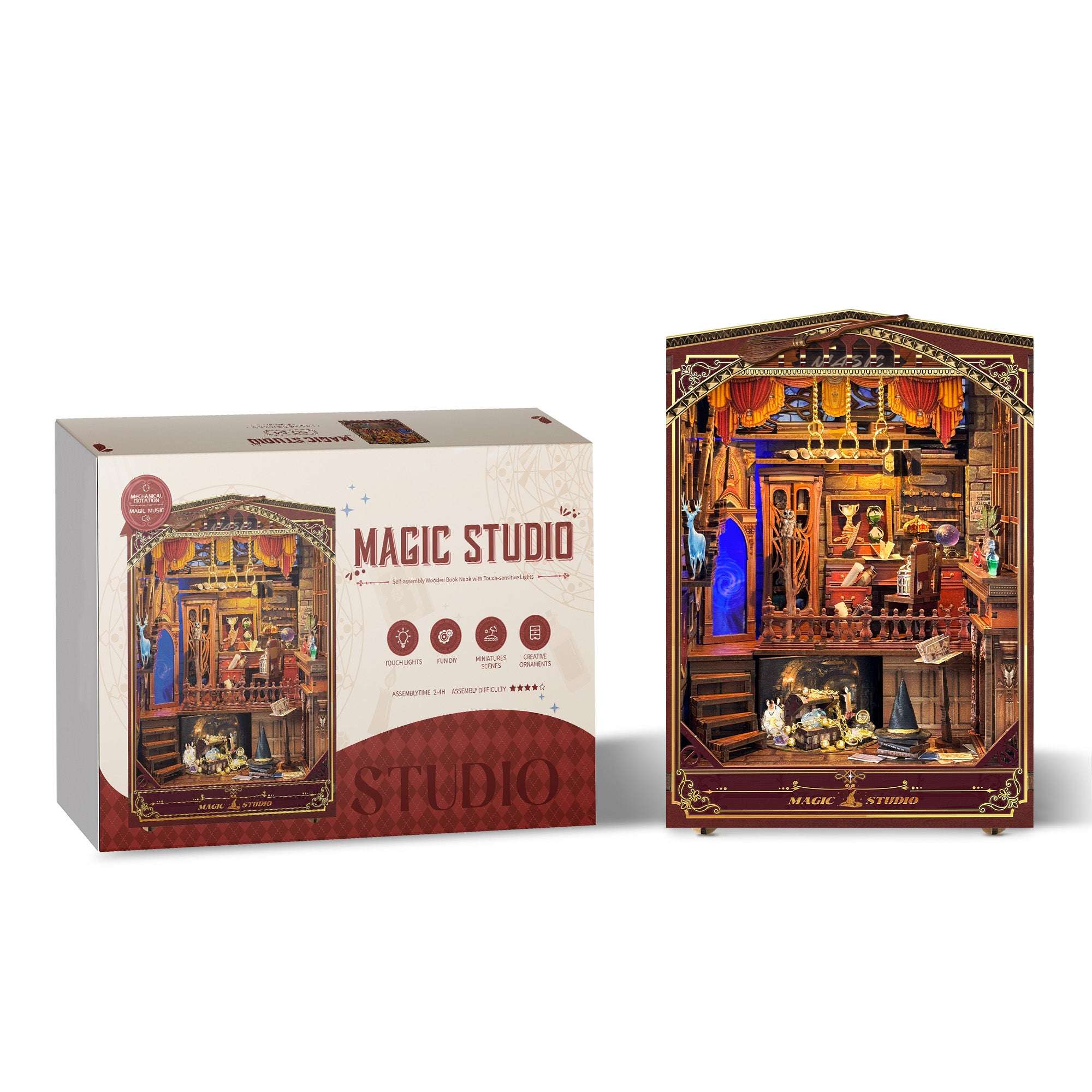 Magic Studio DIY Book Nook Kit - ROCOXIA