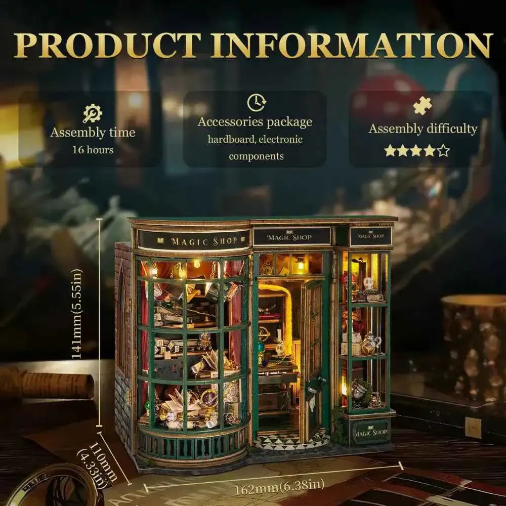Magic Shop DIY Book Nook Kit (SQ-114) - ROCOXIA