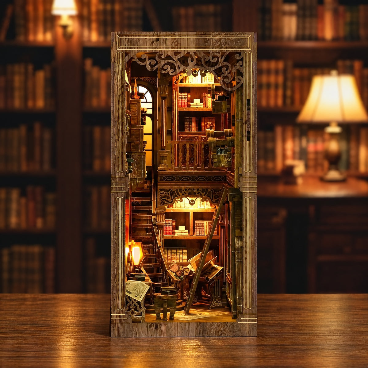 Ancient Book Collection Room DIY Book Nook Kit