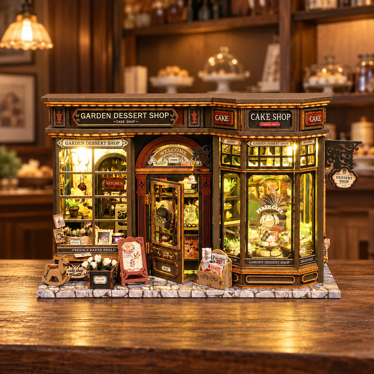 Garden Dessert Shop DIY Miniature Kit
