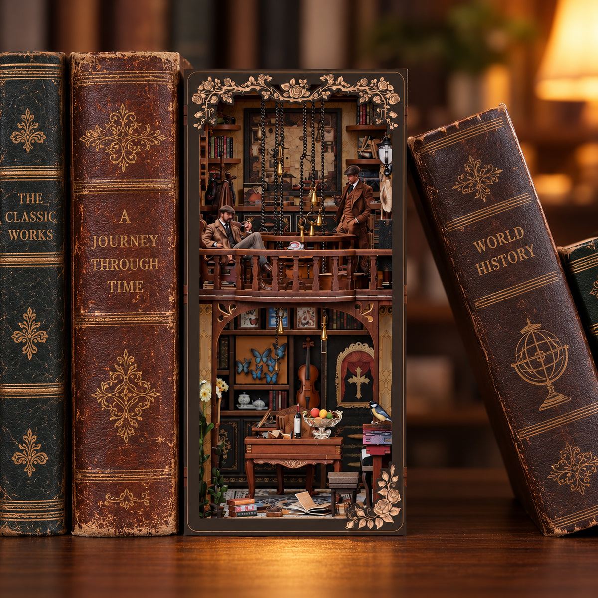 Dark Box Mystery Case DIY Book Nook Kit