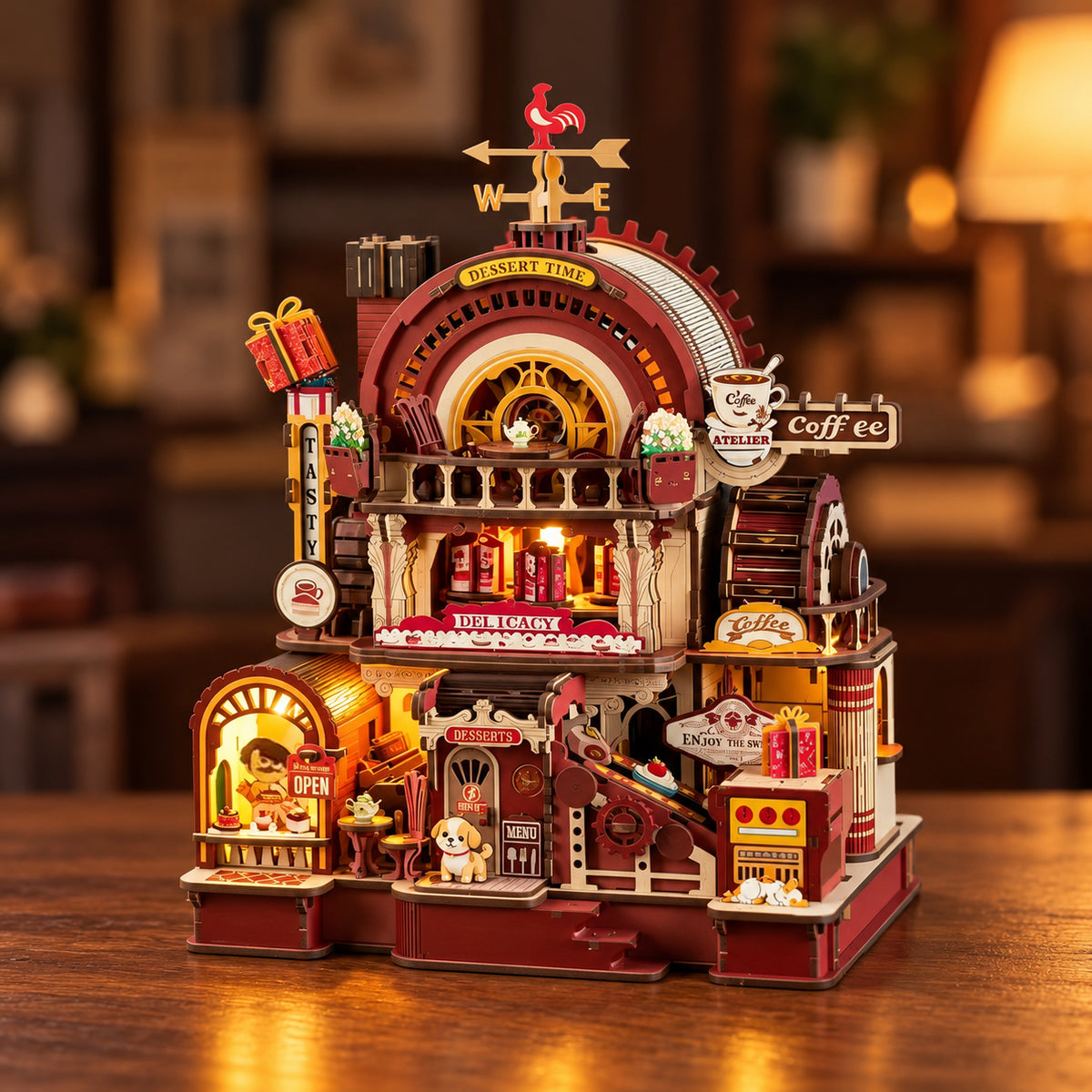 Kit maison miniature DIY L'Atelier du dessert l Kit miniature DIY