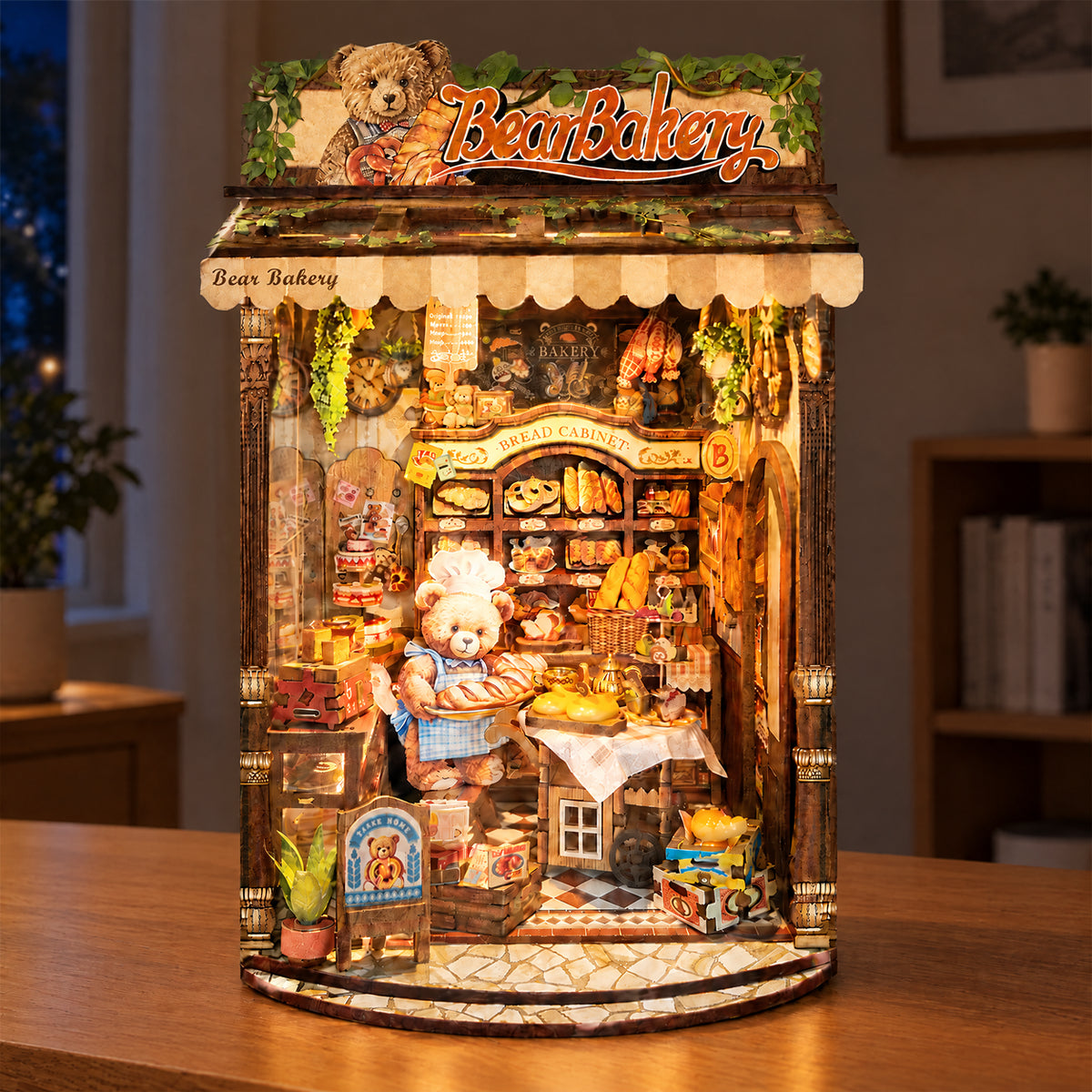 Bear Bakery DIY Book Nook Kit