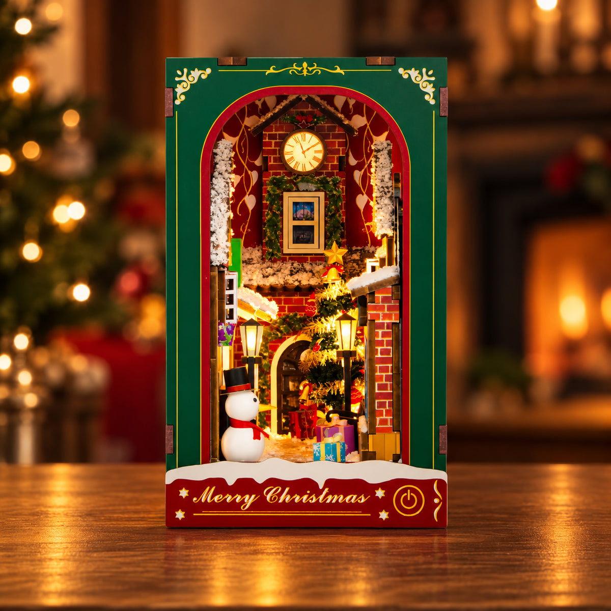 Kit de diorama de Noël enchanté