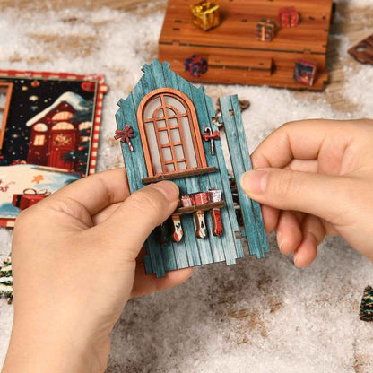 Snow Realm Wei Pavilion DIY Book Nook Kit