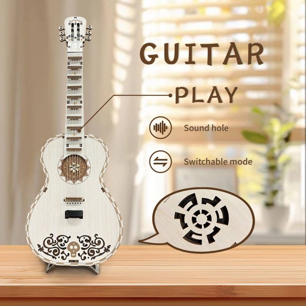 Melodious Guitar Self-Assembly Wooden Guitar Kits - ROCOXIA