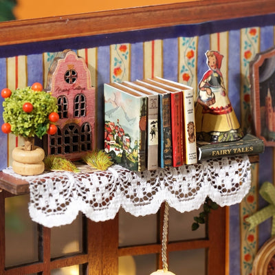 Kit Maison Miniature Bricolage "Maison Merveilleuse Conte de Fées" l Kit Miniature DIY