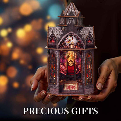 Spire Of The Wyrm DIY Book Nook Kit