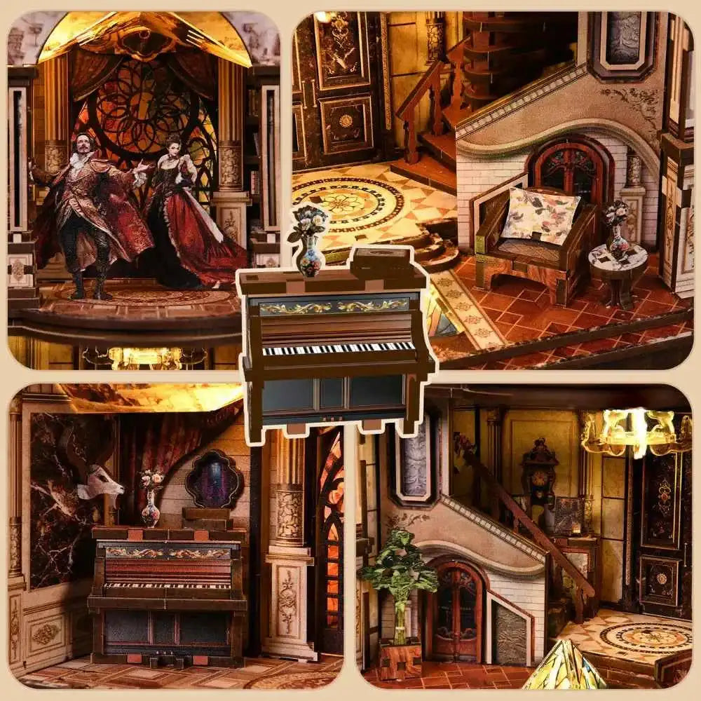 Dream Theater DIY Book Nook Kit - ROCOXIA
