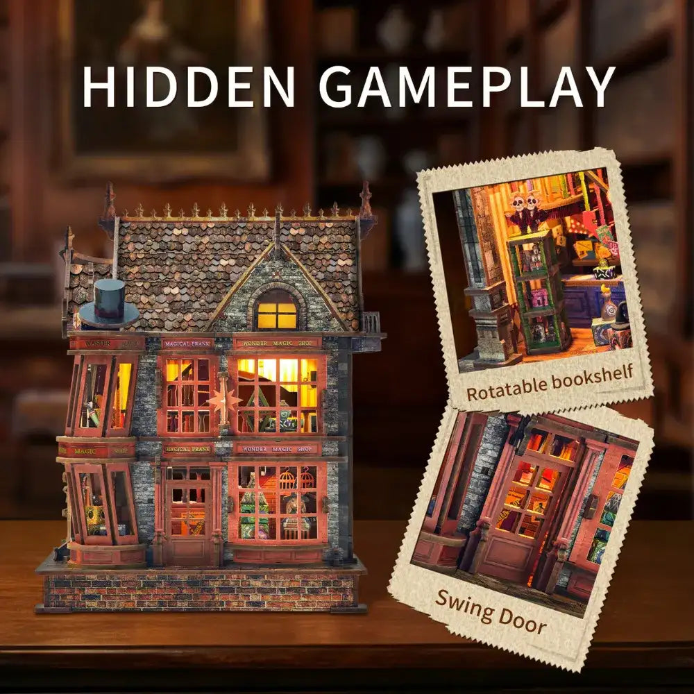 Magic House Miniature Kit: Create Your Own Enchanted Shop