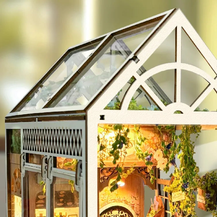 Panoramic Transparent Acrylic Design — Sylvia Garden DIY Book Nook Kit