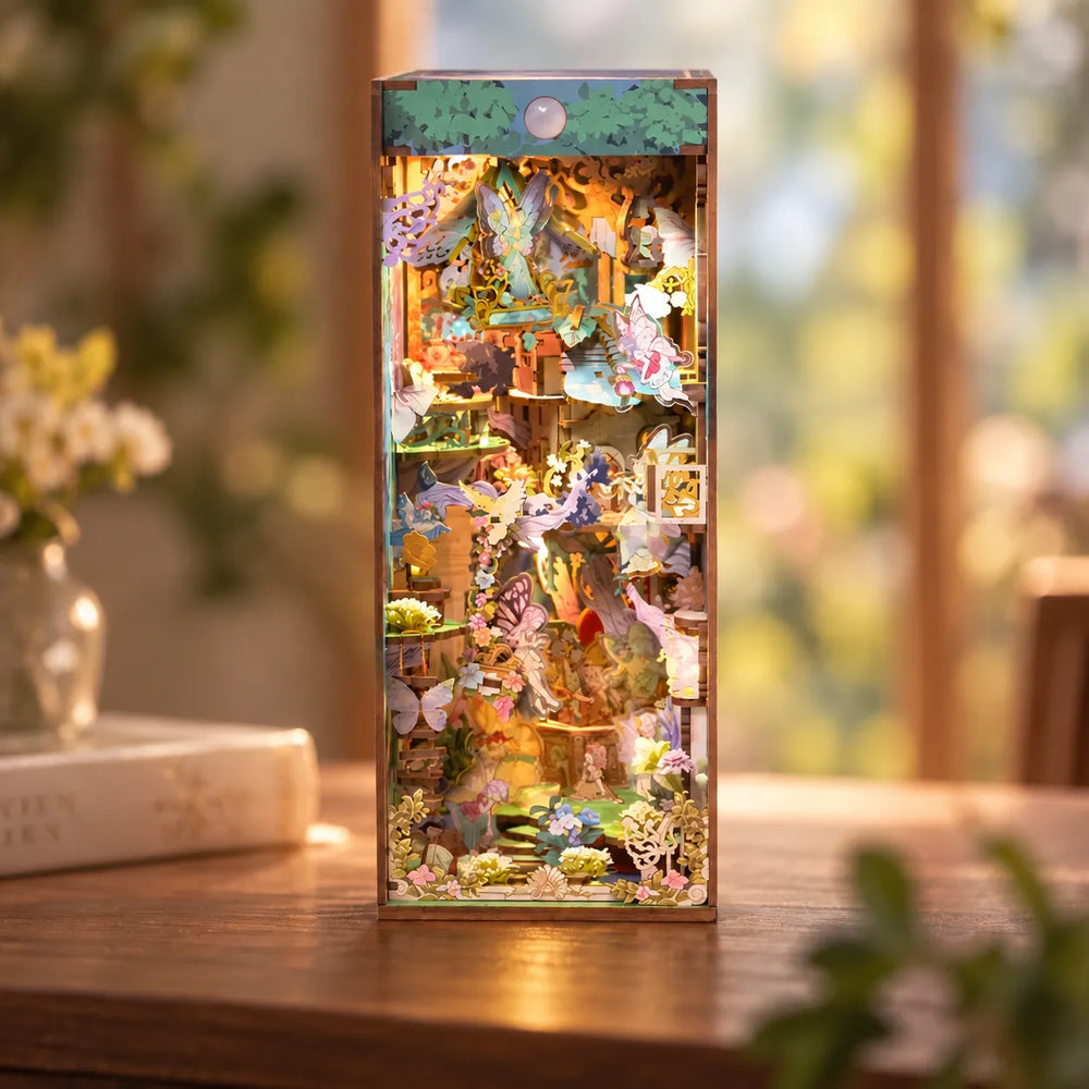 Playful Winged Fairies — A Midsummer Night's Dream DIY Book Nook Kit
