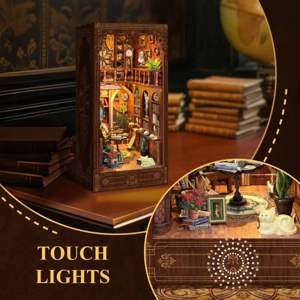 Timeworn Library Book Nook Kit