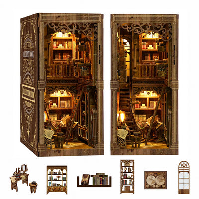Ancient Book Collection Room DIY Book Nook Kit