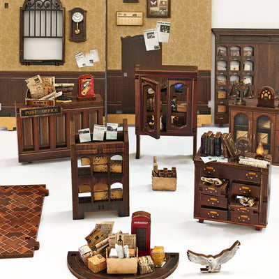 Night Owl Courier DIY Book Nook Kit - ROCOXIA