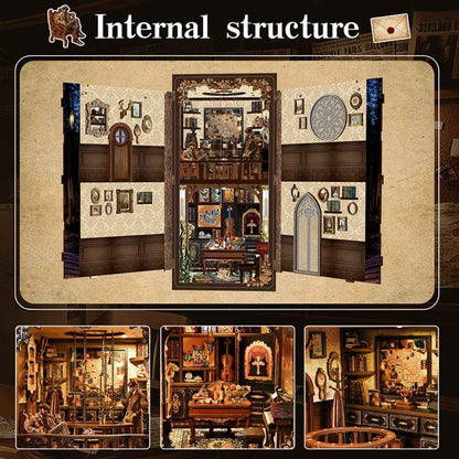 Dark Box Mystery Case DIY Book Nook Kit