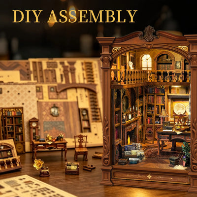 Vintage Archive DIY Book Nook Kit - ROCOXIA