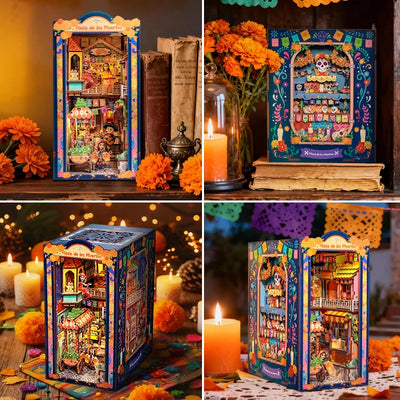 Plaza de los Muertos DIY Book Nook Kit - ROCOXIA