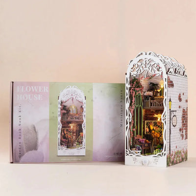 Rocoxia Flower House DIY Book Nook Kit - Rocoxia