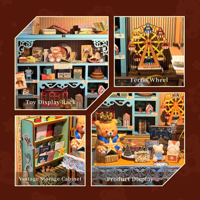 Dreamy Fairy Tale House DIY Miniature Kit - ROCOXIA