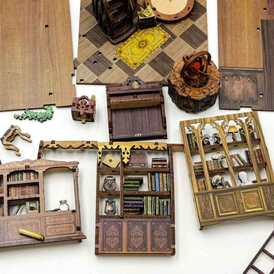 Myriad Books House DIY Book Nook Kit - ROCOXIA