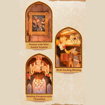 Beast and Beauty DIY Book Nook Kit