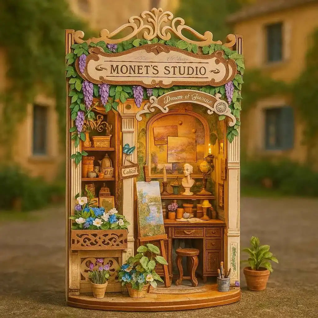 Monet's Impression DIY Book Nook Kit - ROCOXIA